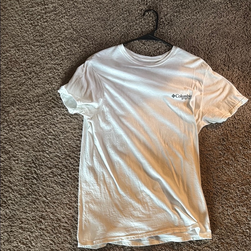 Columbia Classic White Tee